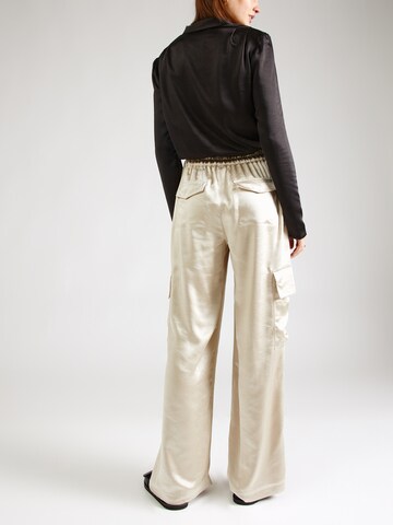 Wide Leg Pantalon cargo 'CHLOETTA' FRENCH CONNECTION en beige