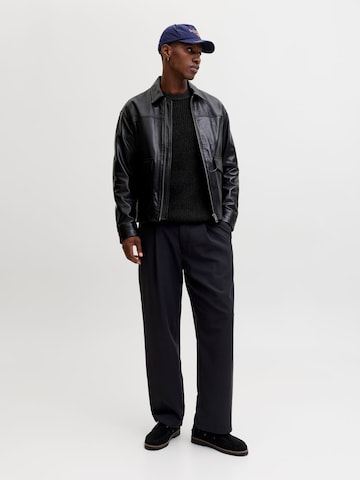 JACK & JONES Pullover in Schwarz