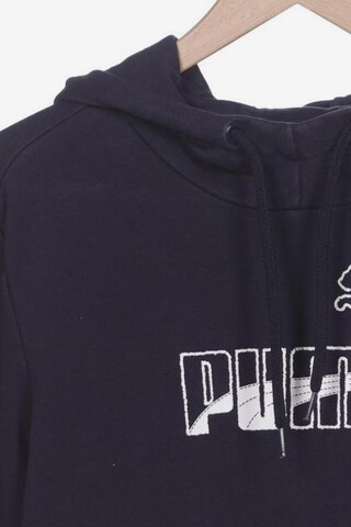 PUMA Sweatshirt & Zip-Up Hoodie in M in Blue