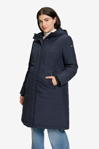 Manteau fonctionnel Ulla Popken en bleu : devant