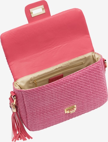 Sac à bandoulière IZIA en rose