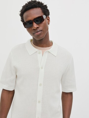 Coupe regular Chemise 'JPRBLAJONES' JACK & JONES en blanc