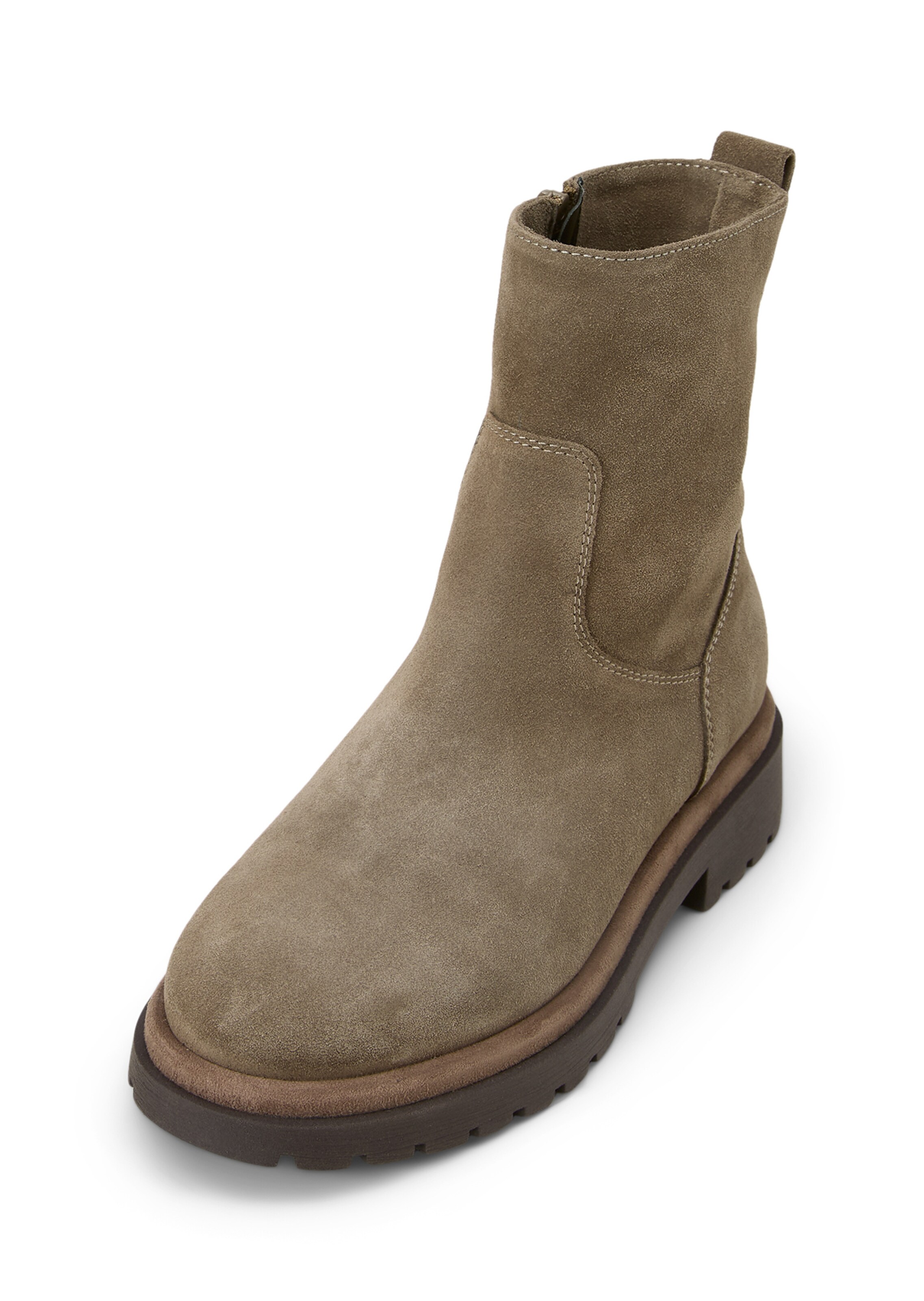 Marc O'Polo Bootie 'Birte' in Brown: front