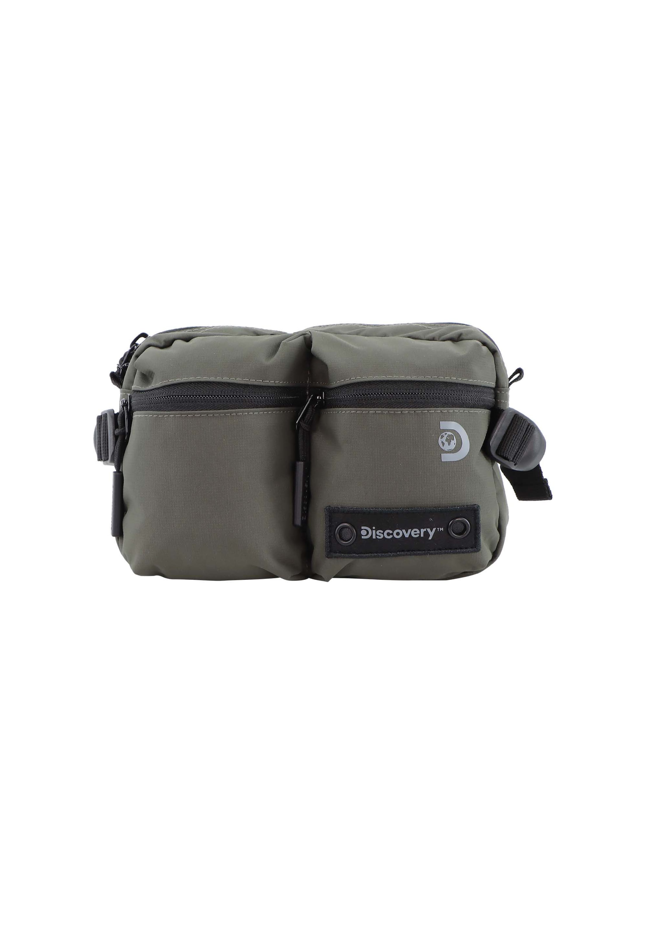 Discovery Fanny Pack 'Shield' in Brown: front