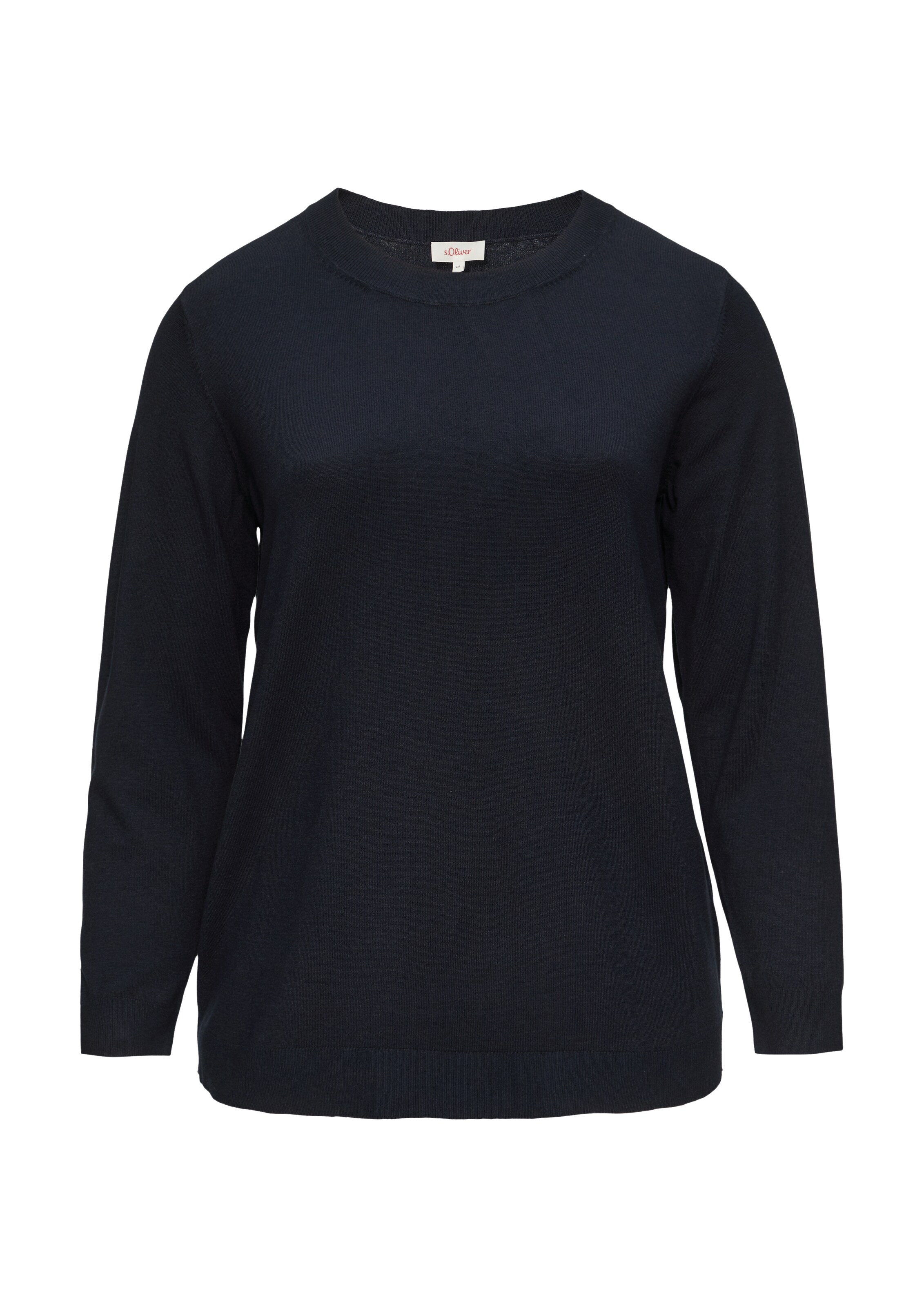 Pull-over s.Oliver Red Label Big & Tall en bleu : devant