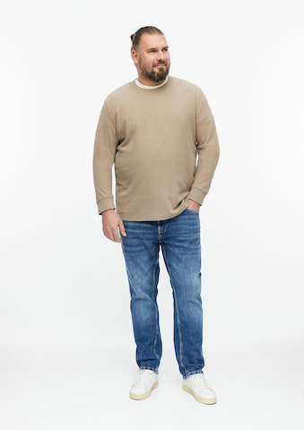 s.Oliver Men Big Sizes Shirt in Braun