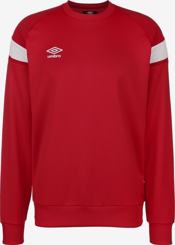 UMBRO Sweatshirt in Rot: predná strana