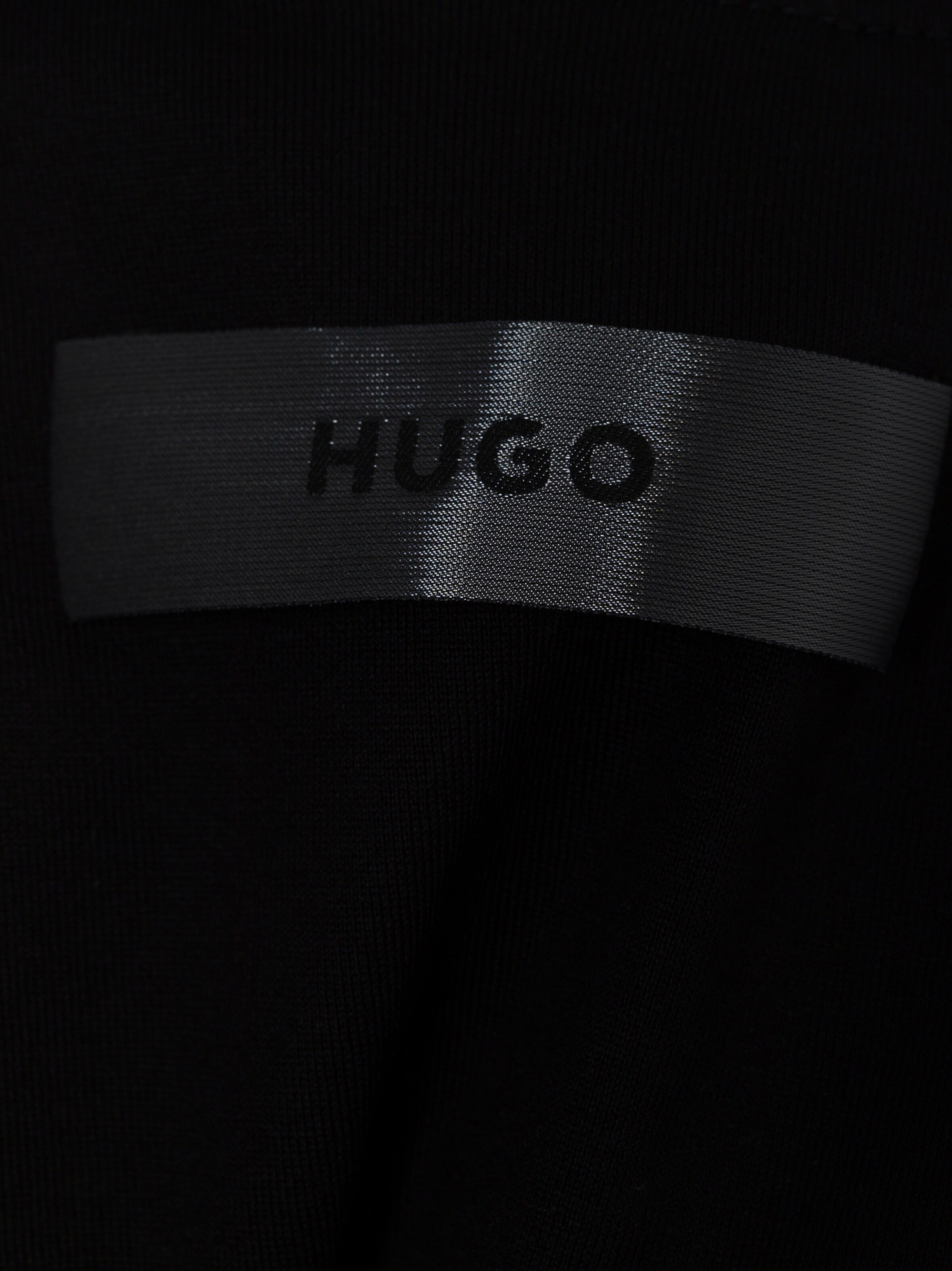 HUGO Shirt 'Dimersom' in Zwart