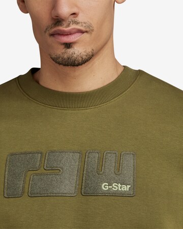 G-Star RAW Sweatshirt in Groen