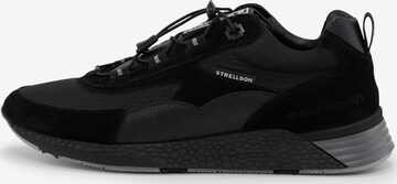 STRELLSON Sneakers laag ' Kilburn ' in Zwart: voorkant