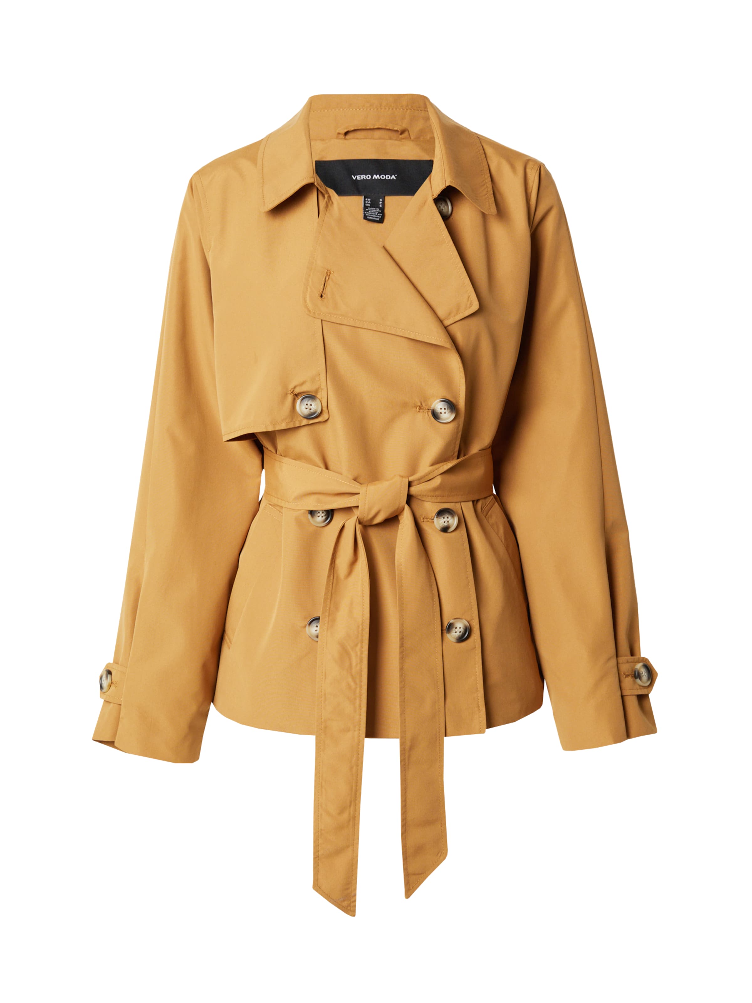 VERO MODA Overgangsfrakke 'Zoa' i brun: forside