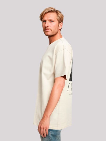 T-Shirt 'Escape Discover the World Forest Landscape' F4NT4STIC en beige