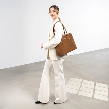 Isabel Bernard Shopper in Brown