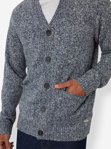 Threadbare Strickjacke 'Hadfield' in Blau