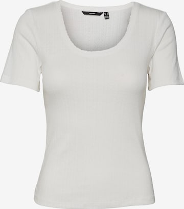 VERO MODA - Camiseta 'CASJA' en blanco: frente