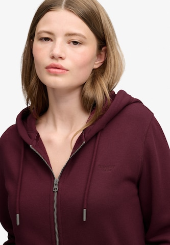 Giacca di felpa di Superdry & Co in rosso