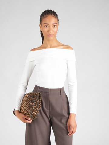 PIECES Shirt 'PCTUFFE' in White: front