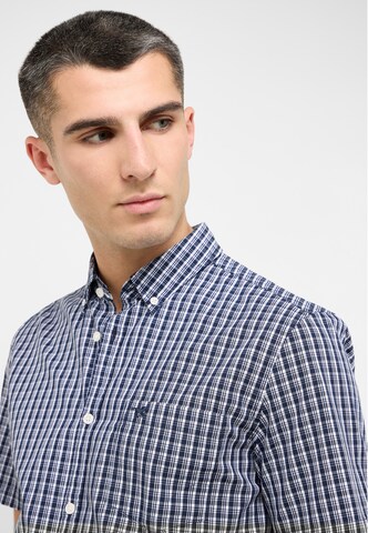 MUSTANG Regular Fit Hemd in Blau