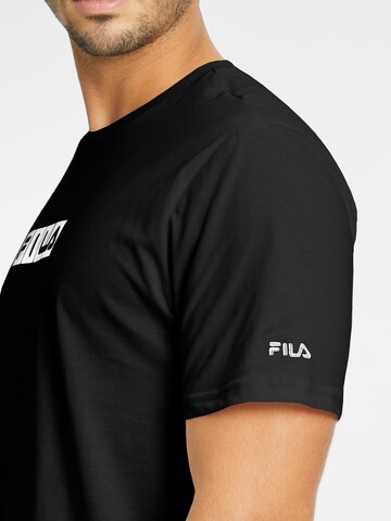 FILA Shirt 'BATTWEILER' in Black