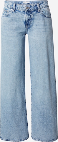 Gina Tricot Wide Leg Jeans i blå: forside