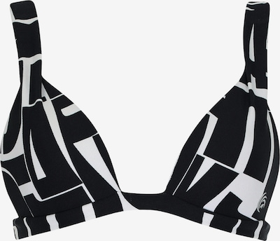 OLYMPIA Bikinitop in schwarz / weiß, Produktansicht