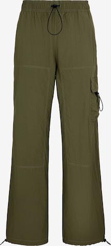 DICKIES - Pantalón cargo en verde: frente