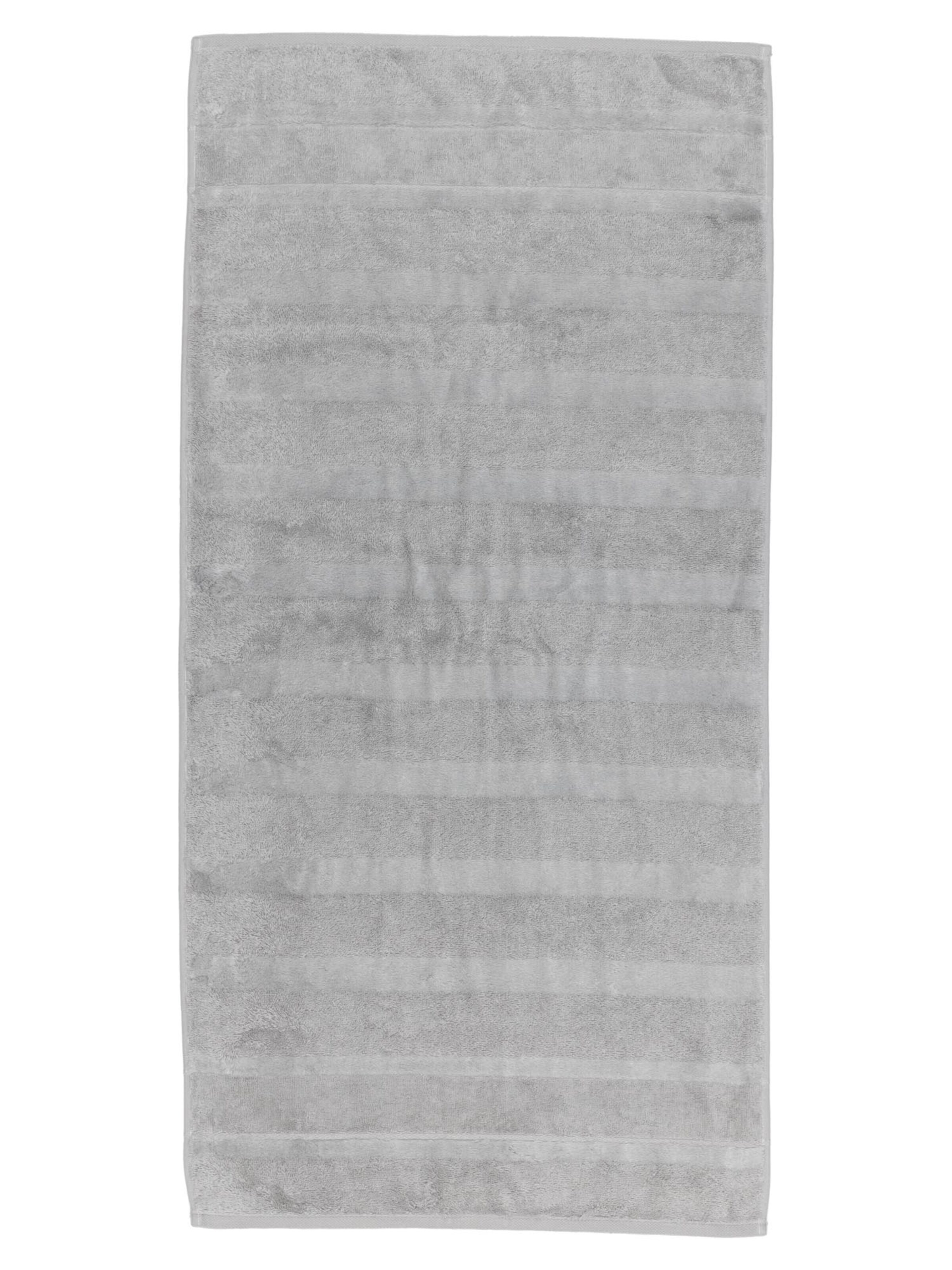 Cawö Towel 'Noblesse' in Grey