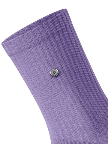 BURLINGTON Socks 'Fleet Street' in Purple