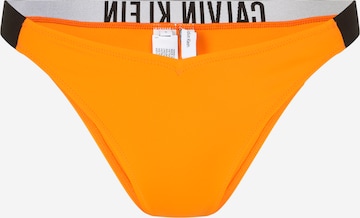 oranžinė Calvin Klein Swimwear Bikinio kelnaitės: priekis