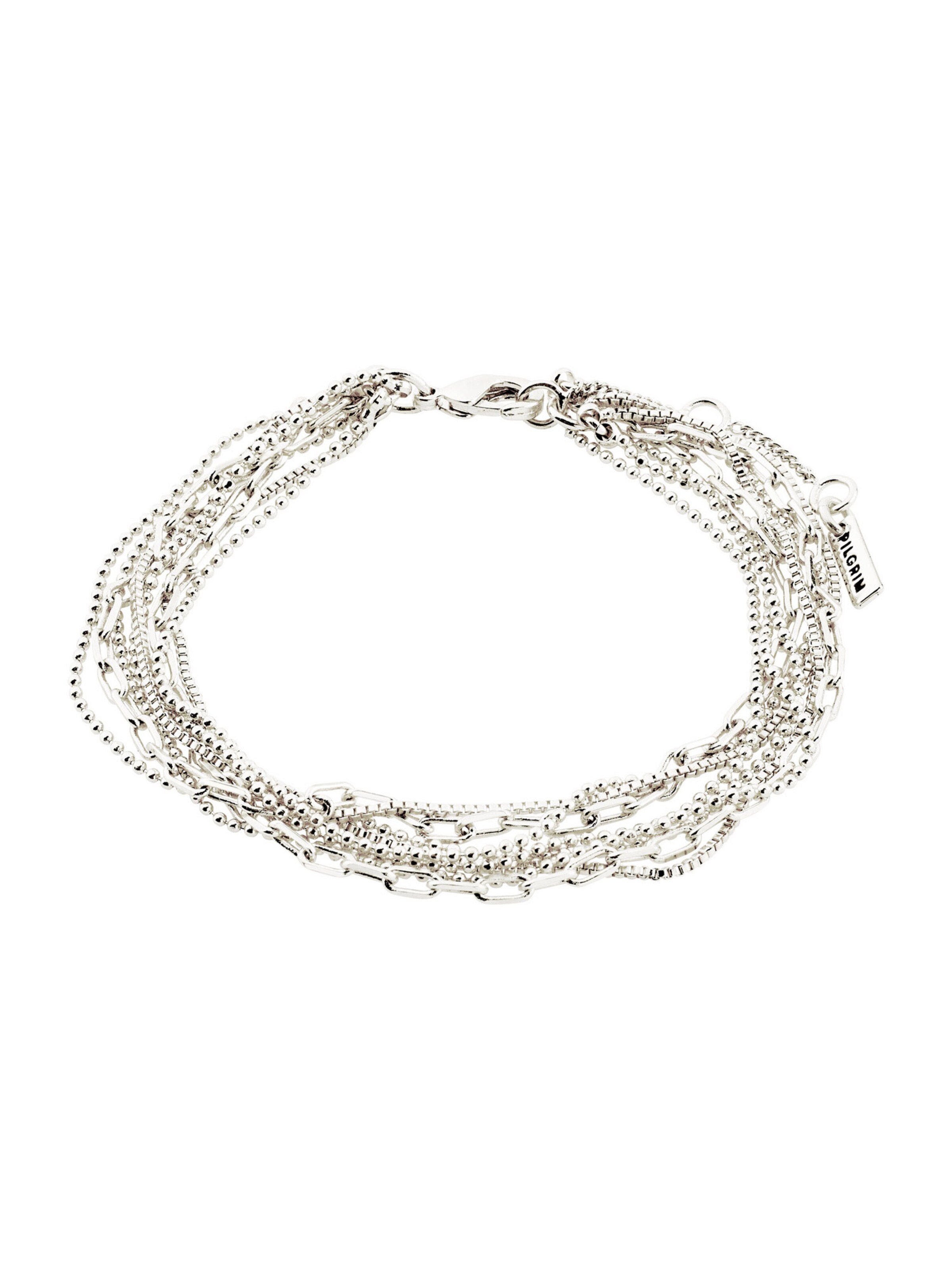 Pilgrim Armband in Silber: Vorderseite