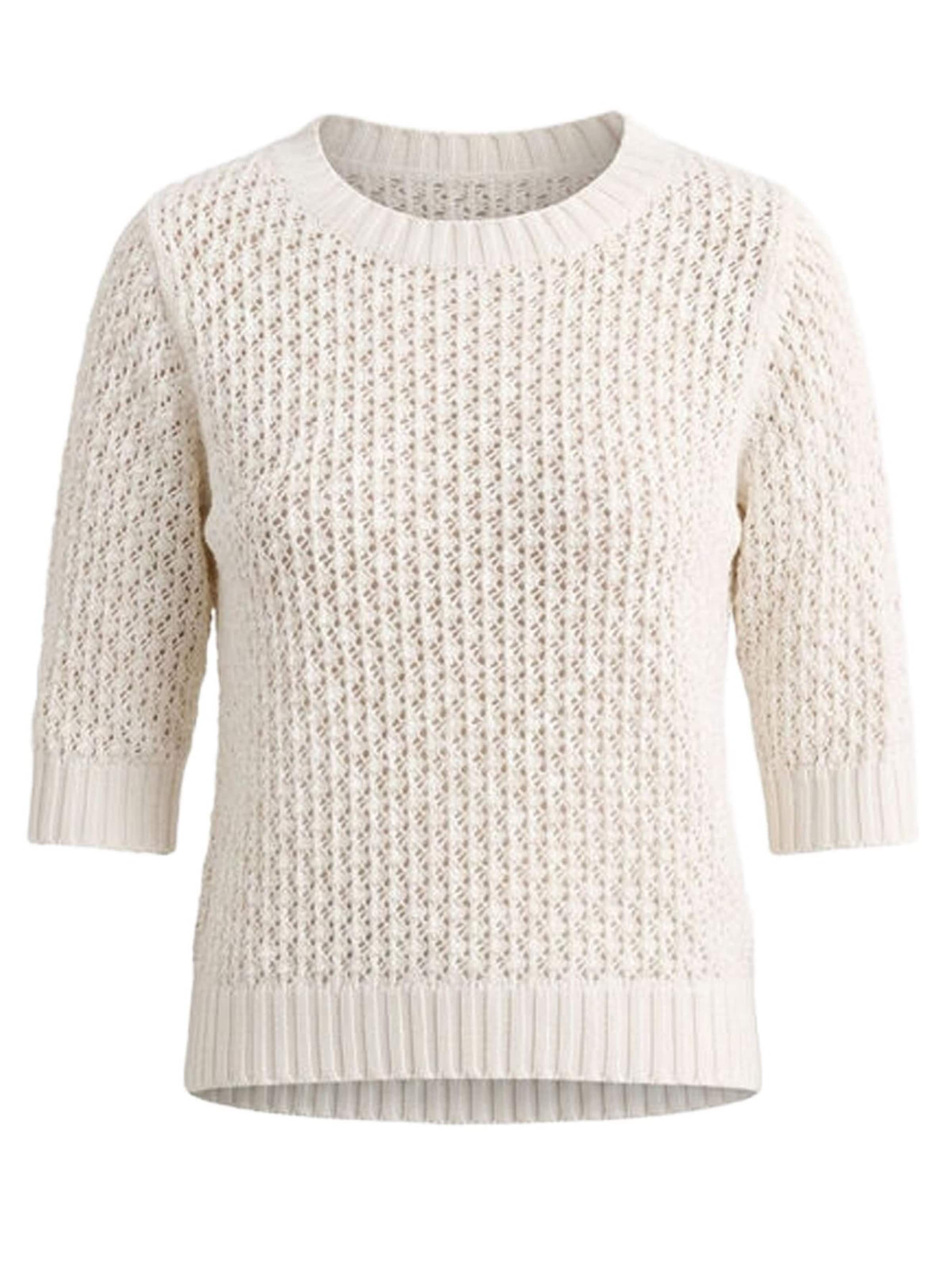 Il Lanificio Sweater in White: front