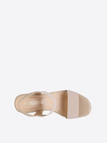 Dream Pairs Sandal i beige