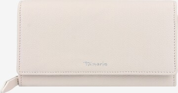 TAMARIS Portemonnee 'Amanda' in Beige: voorkant