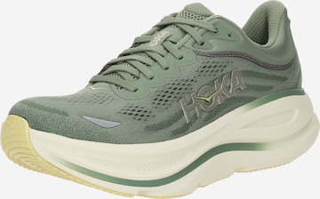 Chaussure de course 'Bondi 9' HOKA en vert : devant