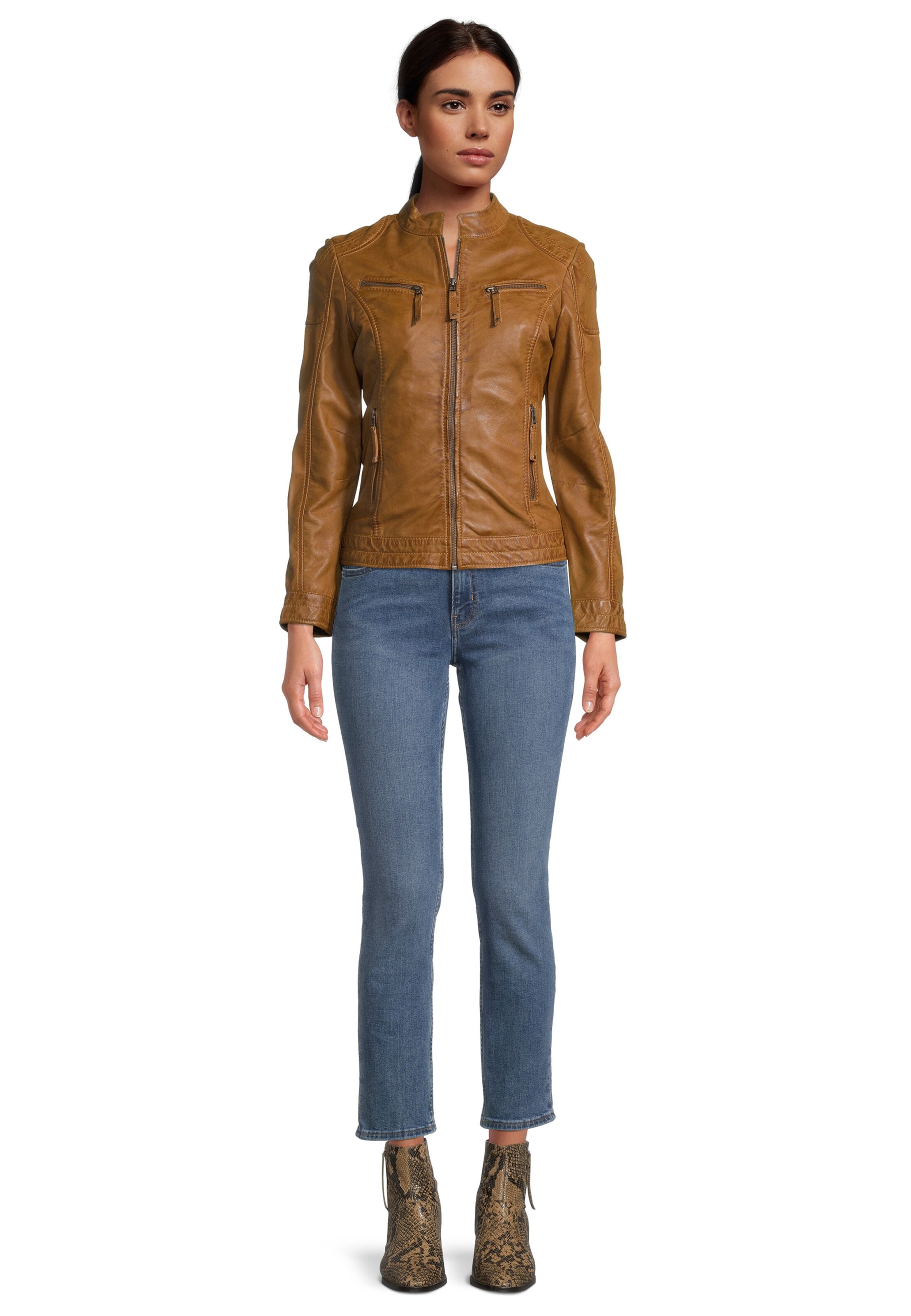 7ELEVEN Between-Season Jacket 'Sassari' in Brown