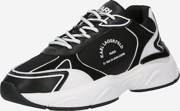 Karl Lagerfeld Sneakers laag in Zwart: voorkant