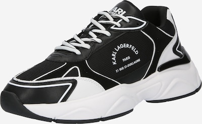 Sneaker low Karl Lagerfeld pe negru / alb, Vizualizare produs