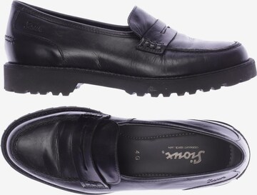 SIOUX Flats & Loafers in 37 in Black: front