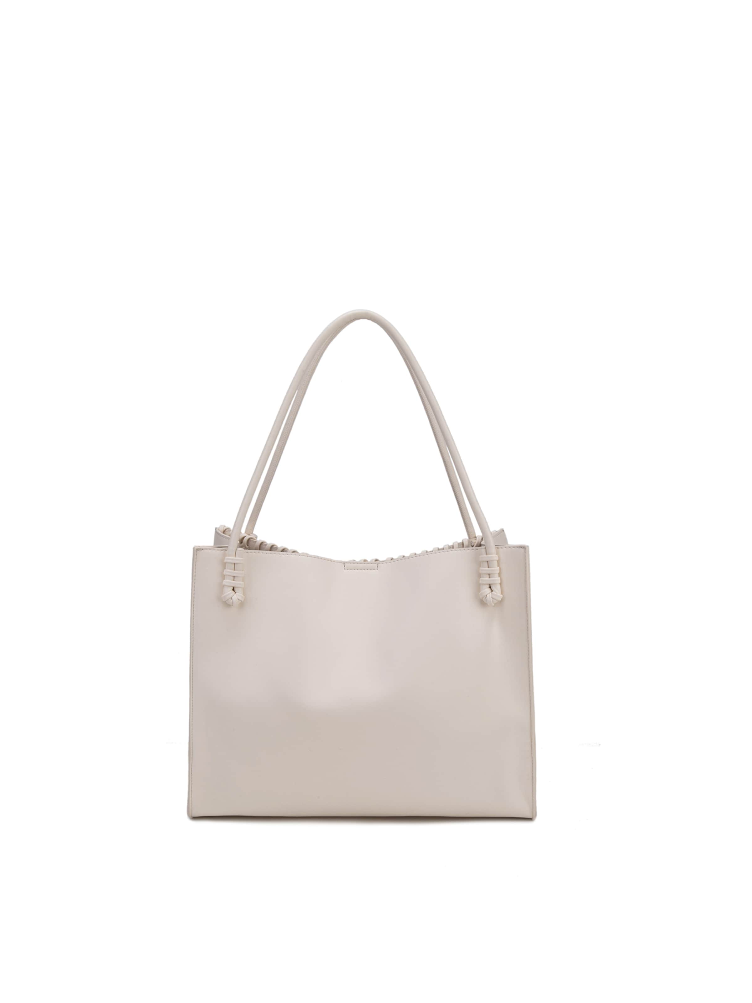 Shopper 'Borsa Shopper Silvana Elite - Pelle Vegana Intrecciata' di Diana&Co. in beige