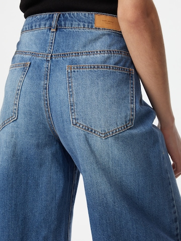 VERO MODA Wide leg Jeans 'CLEMMA' i blå