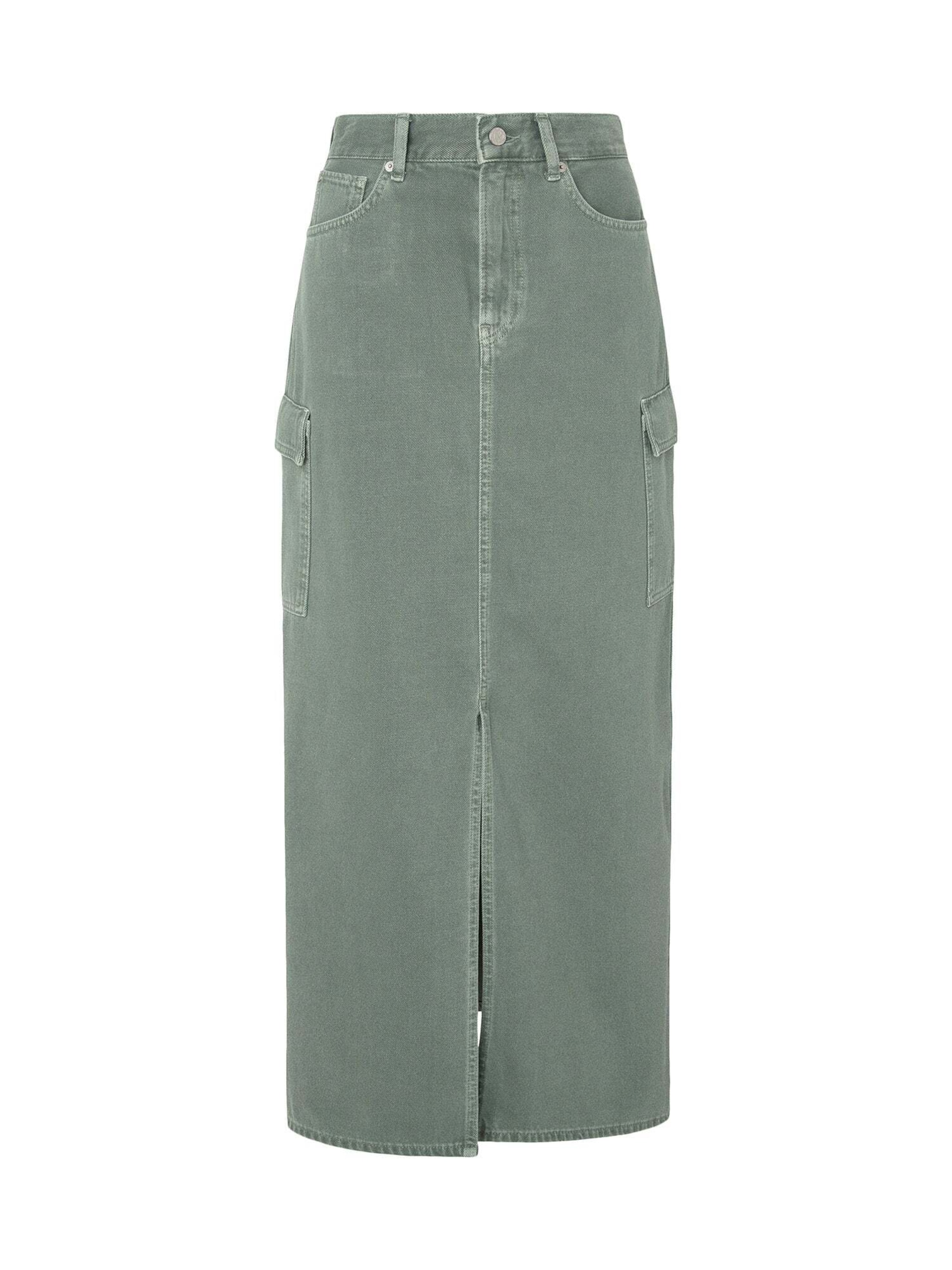 Gonna di Pepe Jeans in verde: frontale