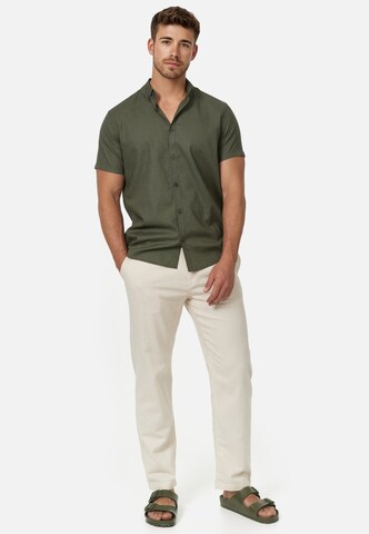 INDICODE JEANS Regular fit Button Up Shirt ' Bravida ' in Green