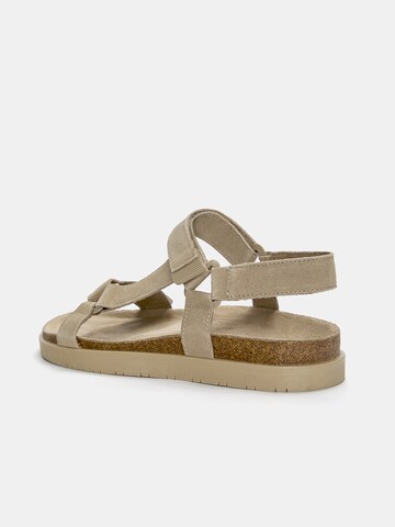 Sandales Pull&Bear en beige