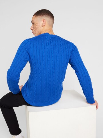 GANT Regular Fit Pullover in Blau