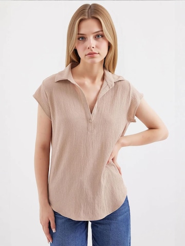 Bigdart Bluse in Beige