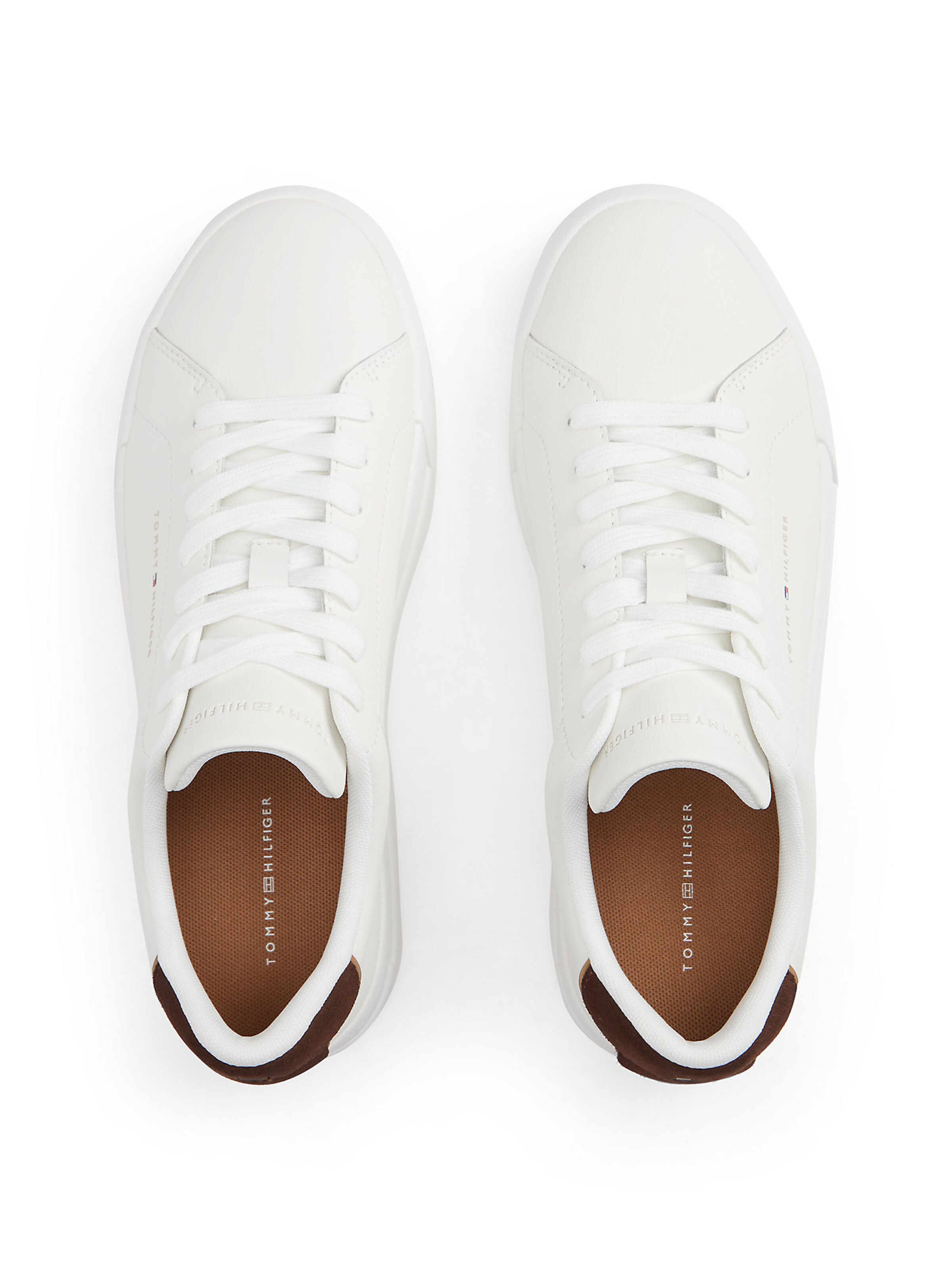 TOMMY HILFIGER Tenisky 'Court Ess' – bílá