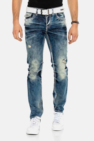 CIPO & BAXX Regular Jeans in Blau: Vorderseite