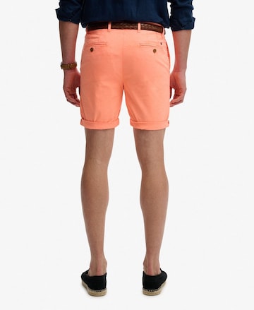 Regular Pantalon chino Superdry & Co en orange