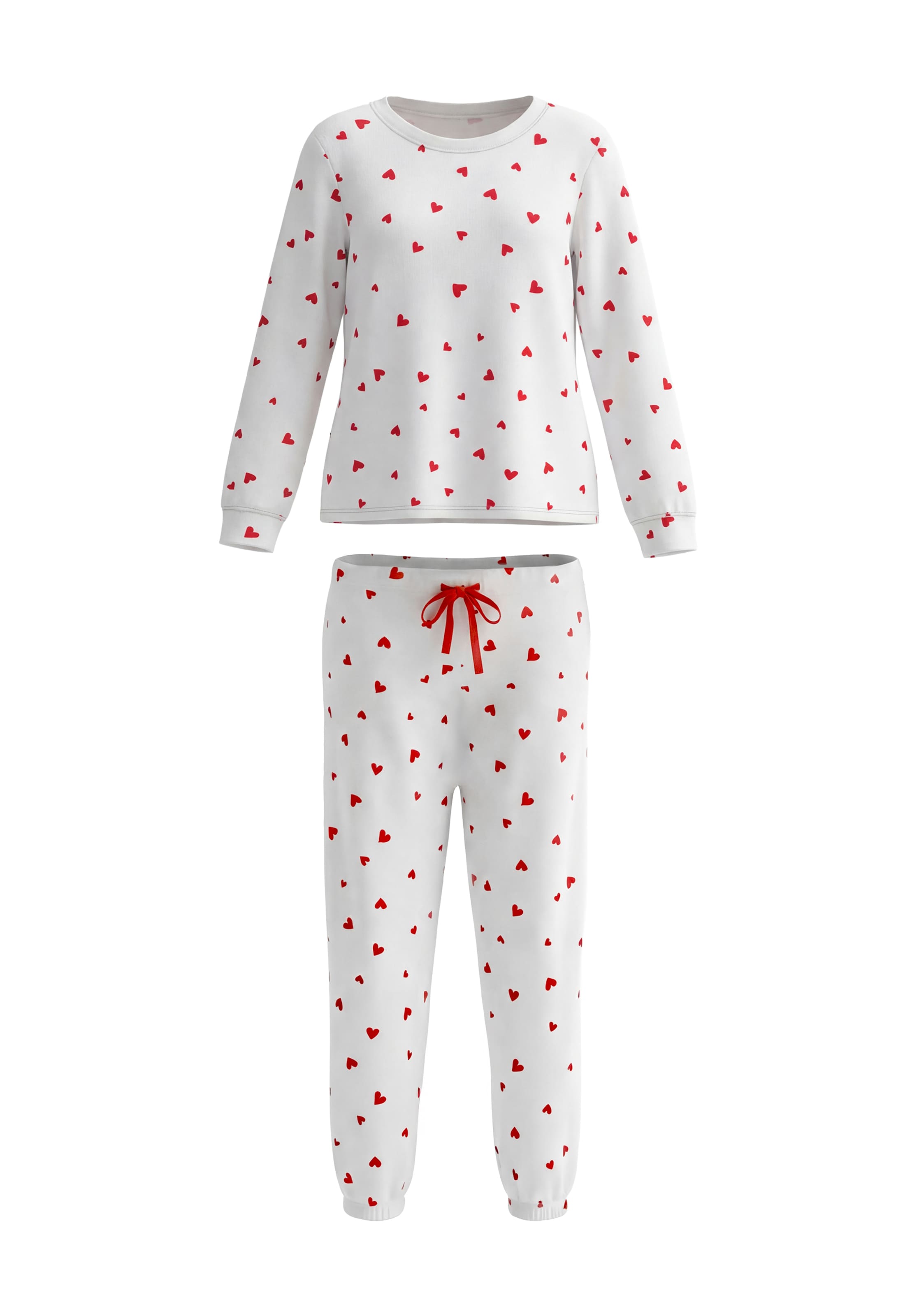 faina - Pijama en blanco: frente