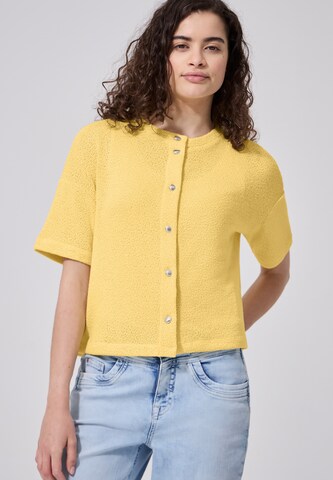 Street One Studio Between-Season Jacket in Yellow: front